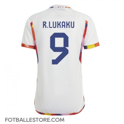 Belgia Romelu Lukaku #9 Bortedrakt VM 2022 Kortermet